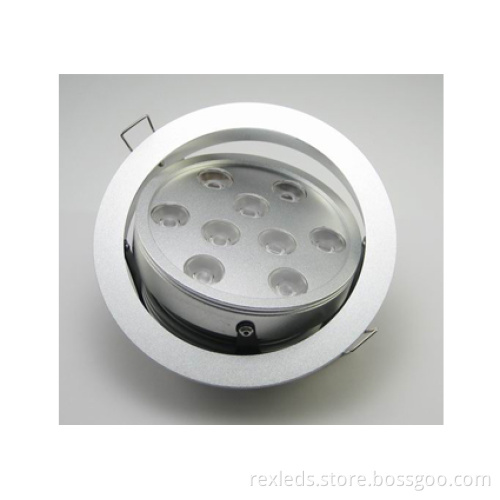 9 Pcs 1w Led Down Light Fixtures Rex-d027-9w, Energy Saving Cabinet Lighting Fixtures For Office